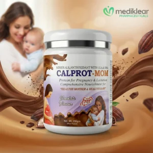 Calprot Mom Chocolate Flavored Protein Powder