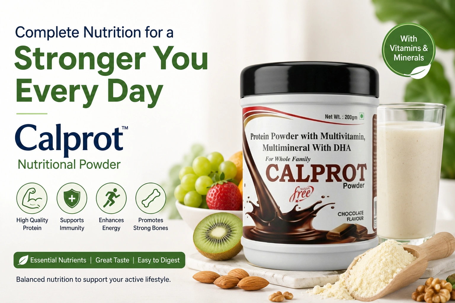 Why Calprot Nutritional Powder Is Ideal for Daily Nutrition