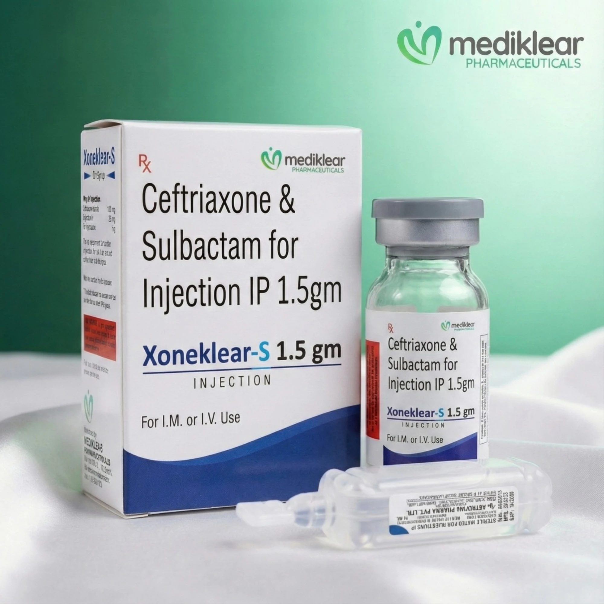 Xoneklear-S 1.5gm Injection